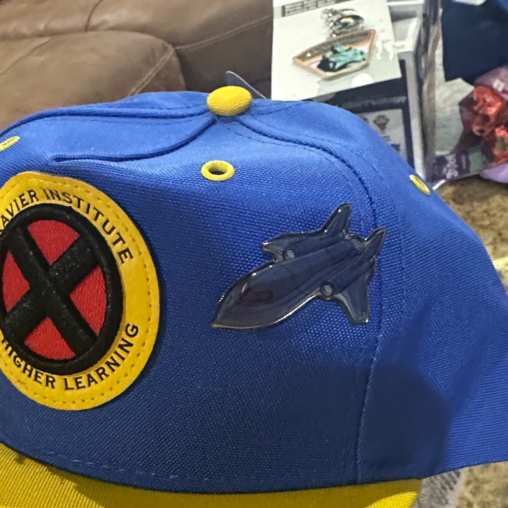 Marvel Blue and Yellow Hat - Picture 2 of 4